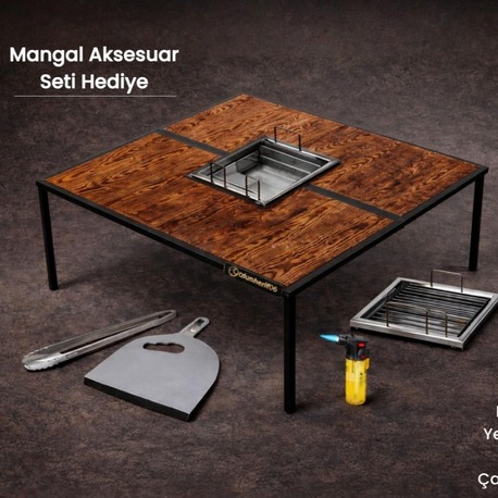 KATLANIR MANGAL MASA (HER ARAÇ BAGAJINA SIĞAR)