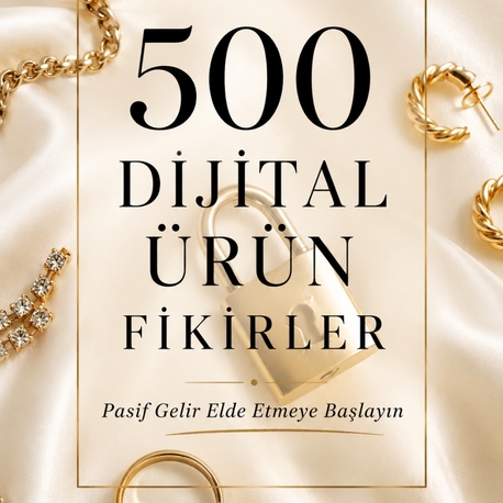 500 Dijital Ürün Fikri