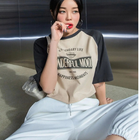 Wonderful Mood süprem cropT-shirt 
