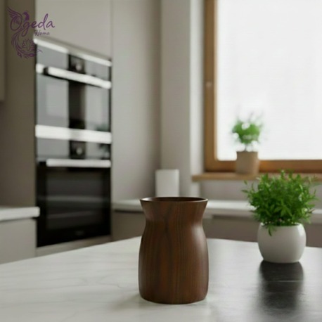 Mien Akasya Ahşap Kaşıklık - Doğal Ahşap Kaşık Standı
