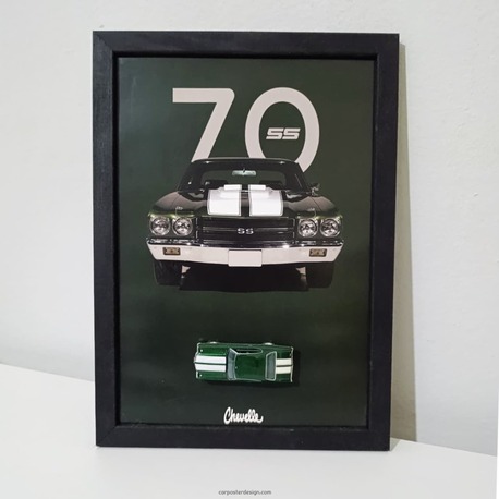 Chevrolet Chevelle Duvar Posteri