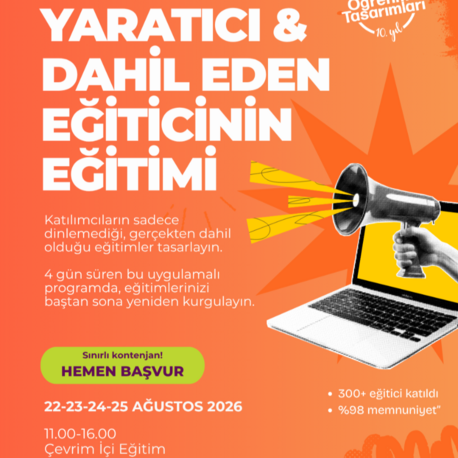 Çevrim İçi: Yaratıcı ve Dahil Eden Eğiticinin Eğitimi