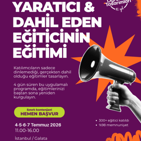 Yüzyüze: Yaratıcı ve Dahil Eden Eğiticinin Eğitimi