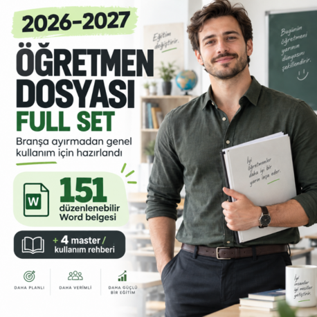 2026–2027 ÖĞRETMEN DOSYASI FULL SET