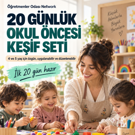 Okul Öncesi Keşif Başlangıç Seti – 4 ve 5 Yaş