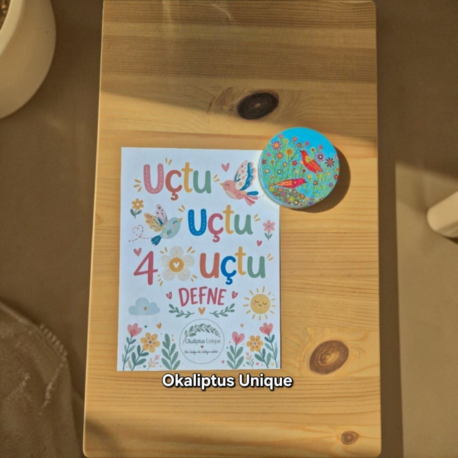 Kişiye Özel Kırk Uçurma Cep Aynası Hediyeliği