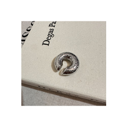 Çelik Dokulu Double Halka Kıkırdak Küpesi Earcuff