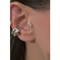 Çelik Damla Taşlar Piercing