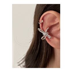 Taşlı Fiyonk Earcuff