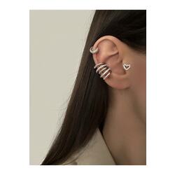 Kadın Kalın Boğumlu Earcuff Kıkırdak Küpe