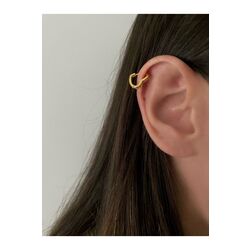 Kadın Kalp Detaylı Halka Tragus Piercing