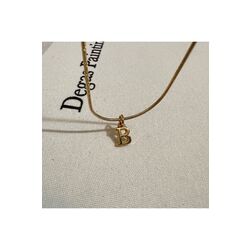 Harf Detaylı Choker Kolye