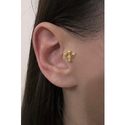 Çelik Tektaş Kalp Piercing