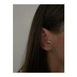 Kadın Sallantılı Kuş Detaylı Halka Tragus Piercing Kıkırdak