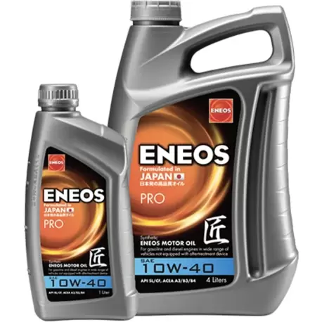 Eneos Pro 10W40 4 Lt Motor Yağı Apı Sl/cf, Acea A3/b3/b4 2024 Üretim