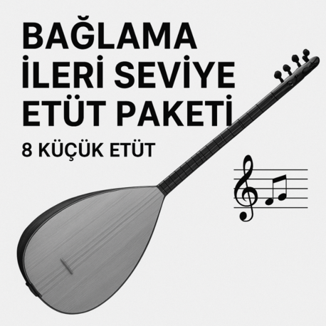  Bağlama İleri Seviye Etüt Paketi 1 Oktay Bolat