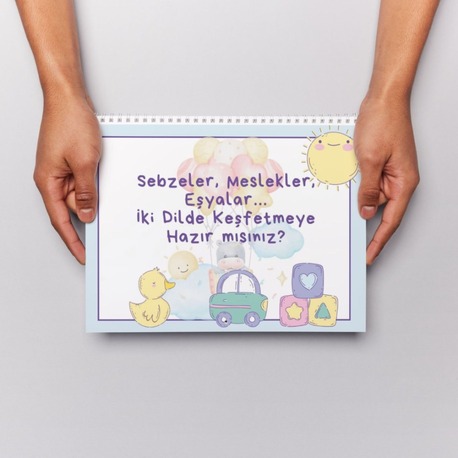 İngilizce-Türkçe Kavram Kartları (108 Kart)