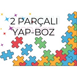 2 parçalı yapboz