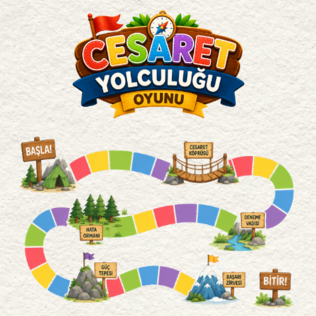 ÖZGÜVEN GELİŞTİRME - CESARET YOLCULUĞU OYUNU İLKOKUL