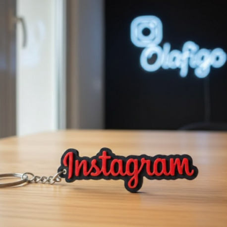 Akıllı Instagram NFC Anahtarlık - Tek Dokunuşla Takipçi Kazan