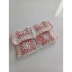 Pembe kitap kılıfı/ çantası 