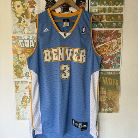 Orijinal Denver Nuggets 2006-07 Allen Iverson Koleksiyonluk Forması (M)