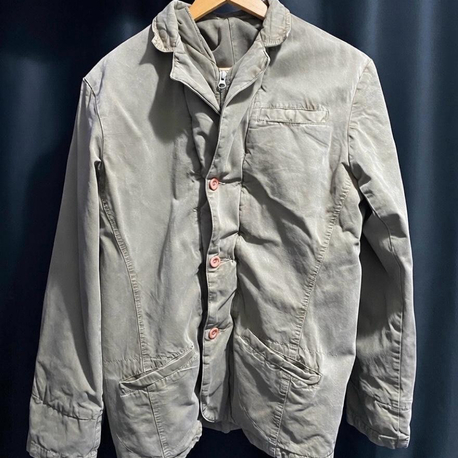 Vintage Askeri Haki Mudo Sportswear Orijinal Parka