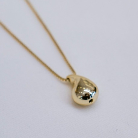 Liquid Gold Drop Kolye