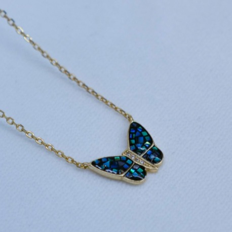 Celestial Butterfly Flutter Kolye