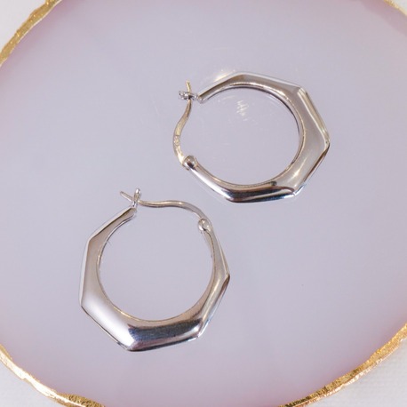Silver Apex Forms Küpe