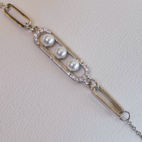 Luminance Pearl Link Bileklik