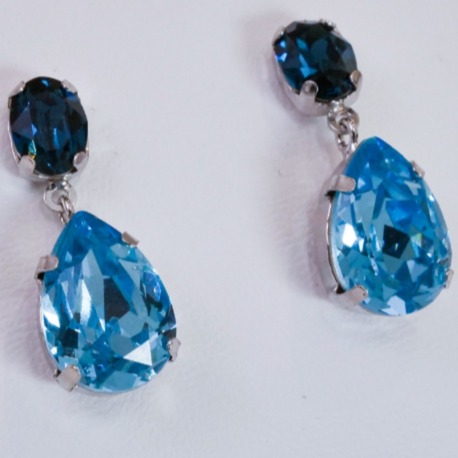 Blue Drop Küpe