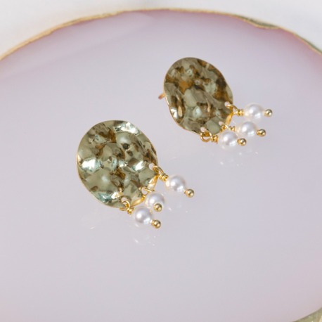 Veridian Pearl Forms Küpe