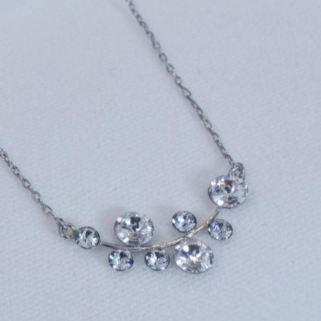 Silver Stone Branch Kolye