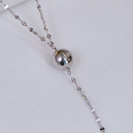 Silver Light Circle Kolye