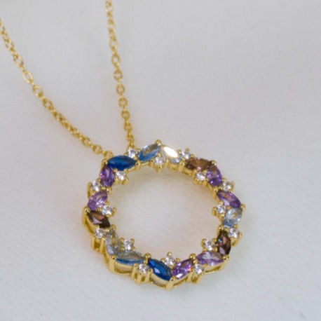 Aurora Borealis Charm Kolyesi