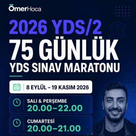 2026 YDS/2 Sınav Maratonu