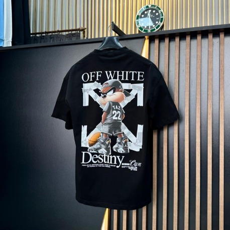 0FF W UNISEX TSHIRT SİYAH