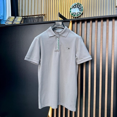 LCST POLO YAKA T-SHIRT GRİ