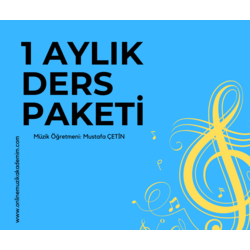 1 AYLIK DERS PAKETİ (8 DERS)