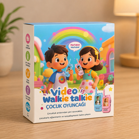 Video Walkie Talkie Çocuk Oyuncağı 