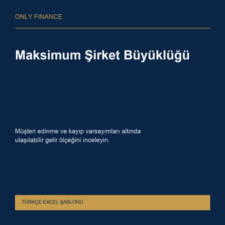 Maksimum Şirket Büyüklüğü — Türkçe Excel