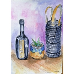 Deppo 29 Uskankara (Ankara Urban Sketches) etkinliği sulu boya çalışması 2019