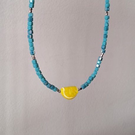 Blue Lemon Kolye
