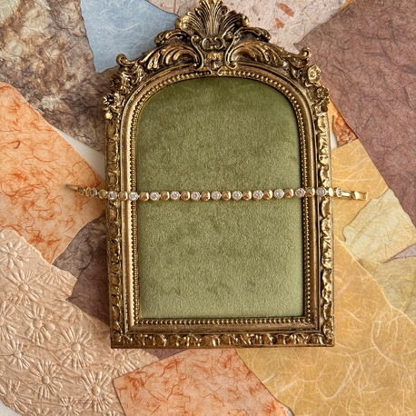14K Gold Kaplama Zirkon Taşlı Bileklik 