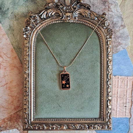 316L Çelik Tarot Model Kolye 