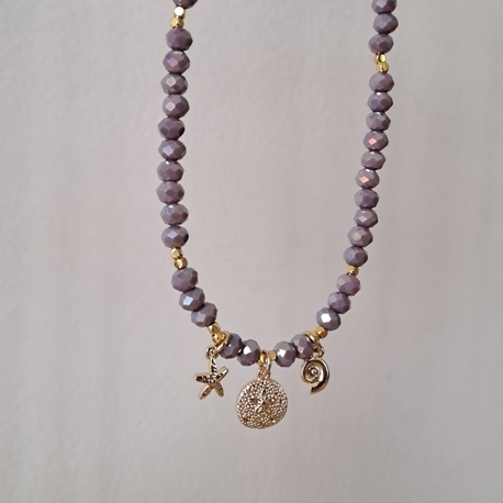 Stardust Lilac Kolye 