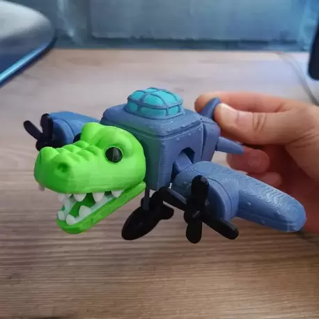 Bombardino Crocodilo Figürü