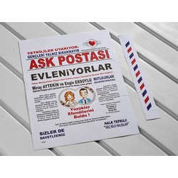 AŞK POSTASI DAVETİYE