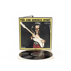 1972 The Jimi Hendrix Story - Joker 3’lü Lp Set. Made in Italy.